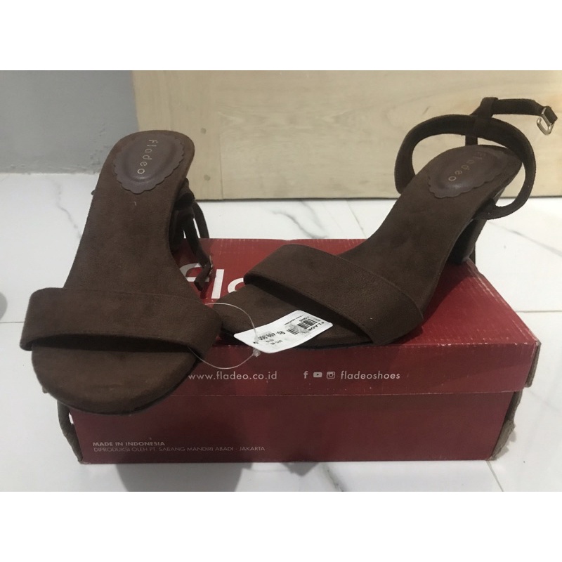 HEELS FLADEO | sepatu heels merk fladeo | heels 5cm