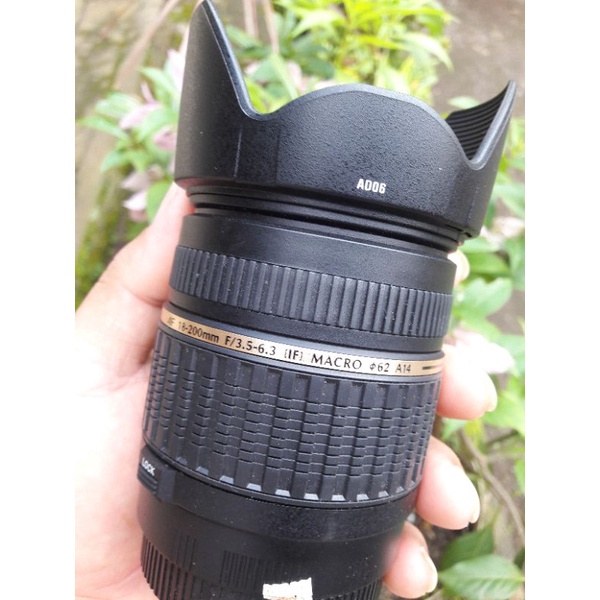 Tamron lense for Canon Lensa tele sapu jagat AF 18-200mm LD XR DiII F/3.5-6.3 (IF) Macro Aspherical 
