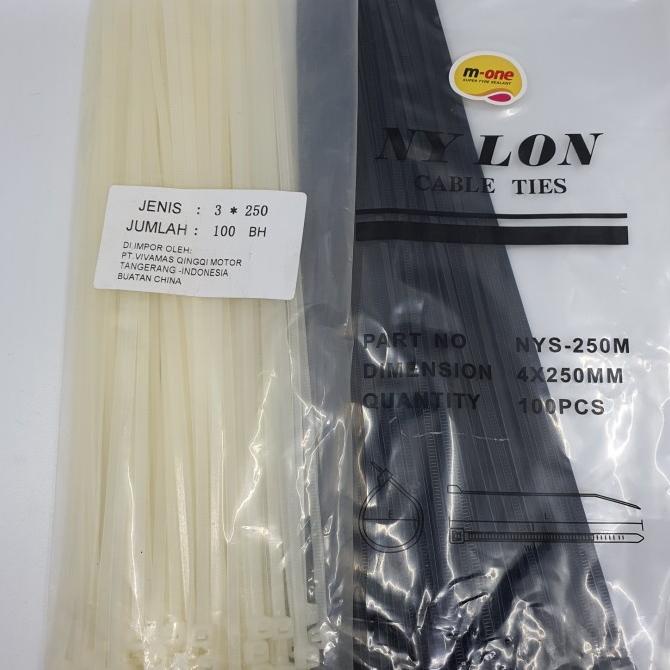 

siap kirim] Kabel ties Cable tie EKONOMIS 25CM isi 100pcs MURAH
