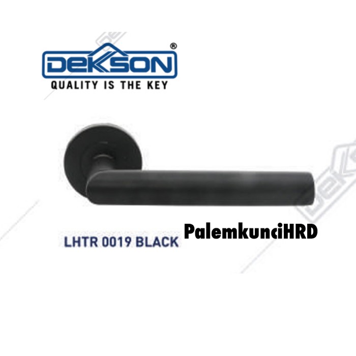 Jual Ready Lever Handle Dekson Lhtr 0019 Black Matt Handle Pintu