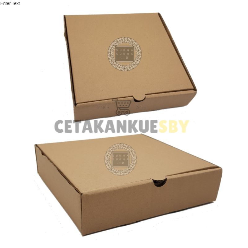 

(CKS) Kardus Box Pizza / Kardus Box Hampers 20x20x5 cm | 20x20x4 cm | 25x25x4 cm | Dusbox Kardus Packing Box Aksesoris