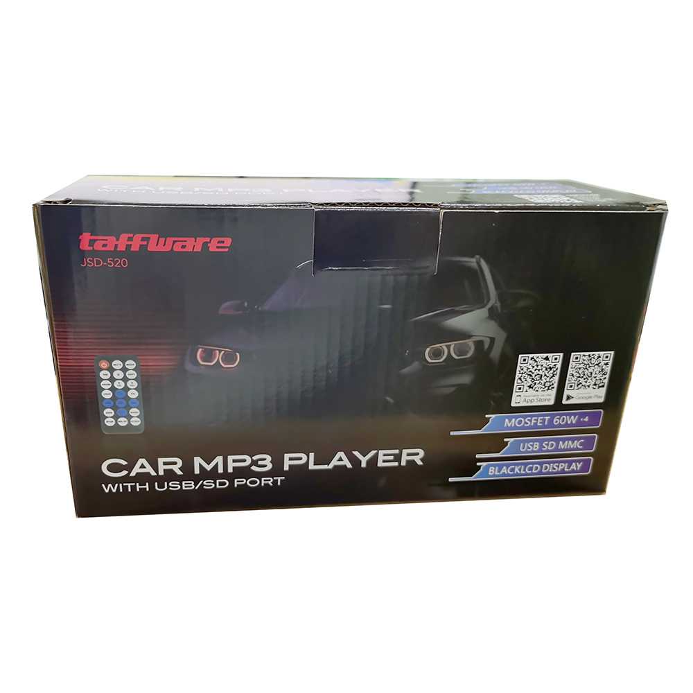 Taffware Tape Audio Mobil Multifungsi Bluetooth MP3 FM Radio - JSD-520