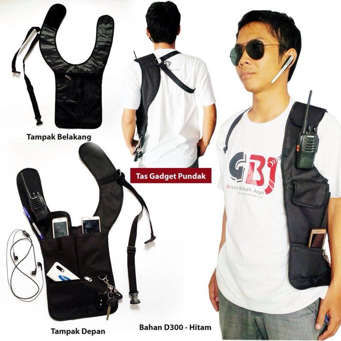 Tas Gadget Pundak Multifungsi / Tas FBI sepeda slempang shoulder bag