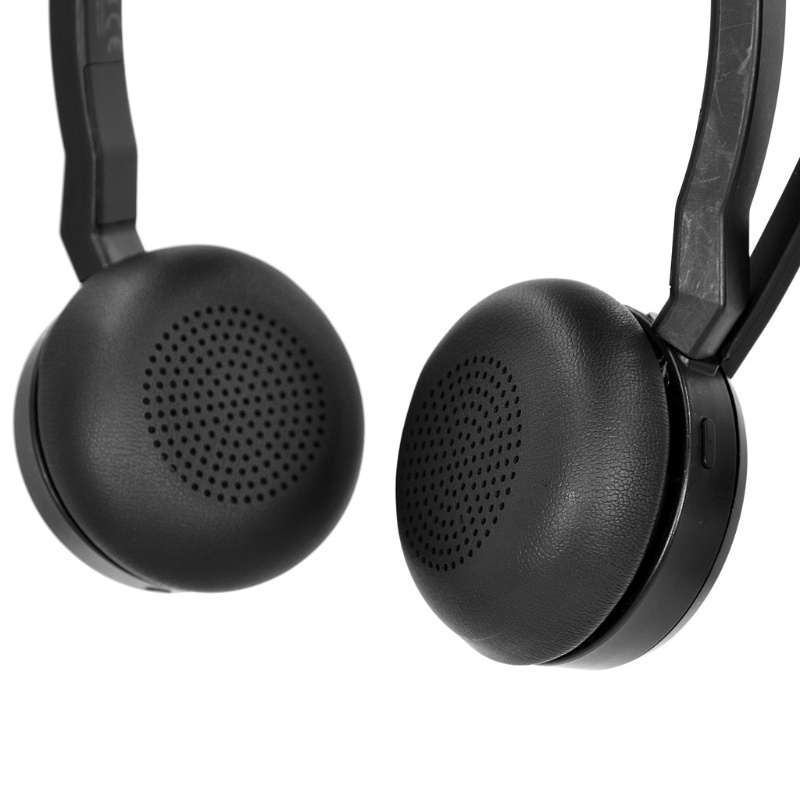 Cre Bantalan Telinga Pengganti Bahan Kulit + Busa Lembut Untuk headset Jabra evolve 75 75 +