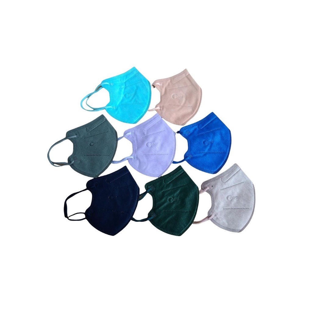 MASKER KN95 C-CARE WARNA WARNI 5PLY ISI 20 PCS