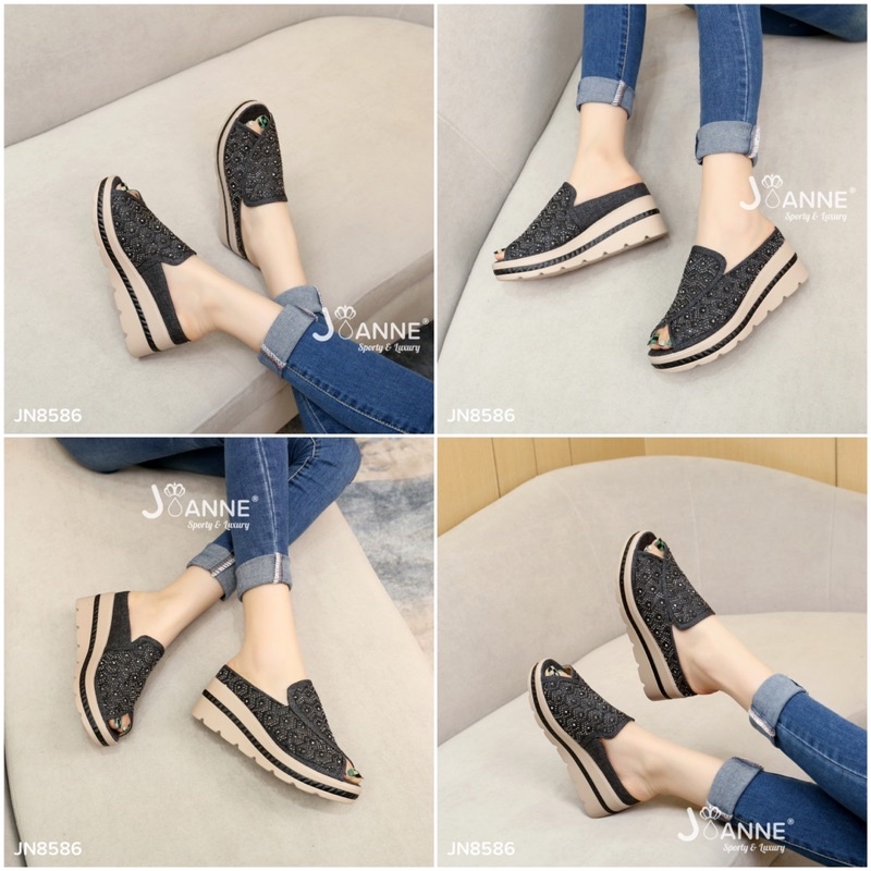 [ORIGINAL] JOANNE Wedges Shoes Sepatu Wanita #JN8586