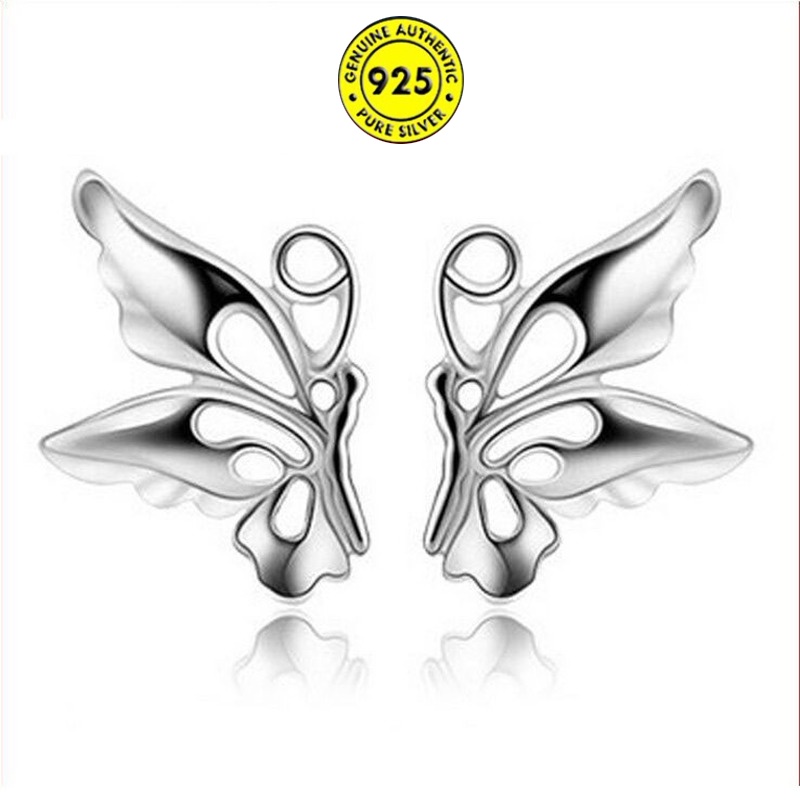 Anting Tusuk Sterling Silver 925 Anti Alergi Untuk Wanita