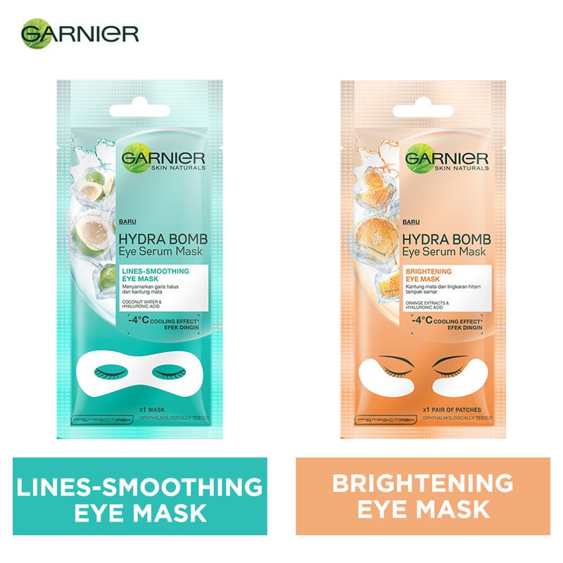 Garnier Hydra Bomb Eye Serum Mask (100% Original)