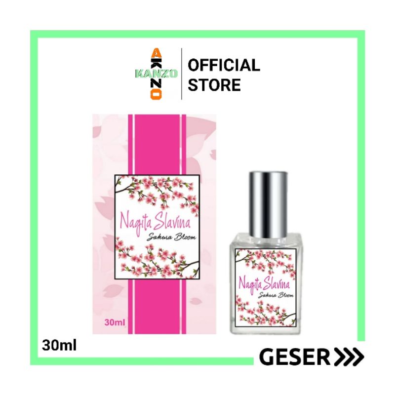 Kanzo - [BPOM] Parfum Nagita Slavina 30ml Premium / Parfum Nagita 30ml Unisex / Parfum Wanita Wangi Tahan Lama