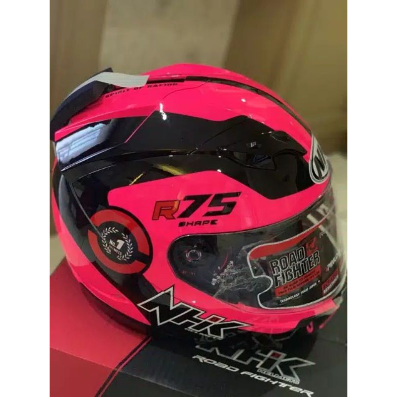 NHK HELM GP 1000 MOTIF R75 PINK FLOURENT