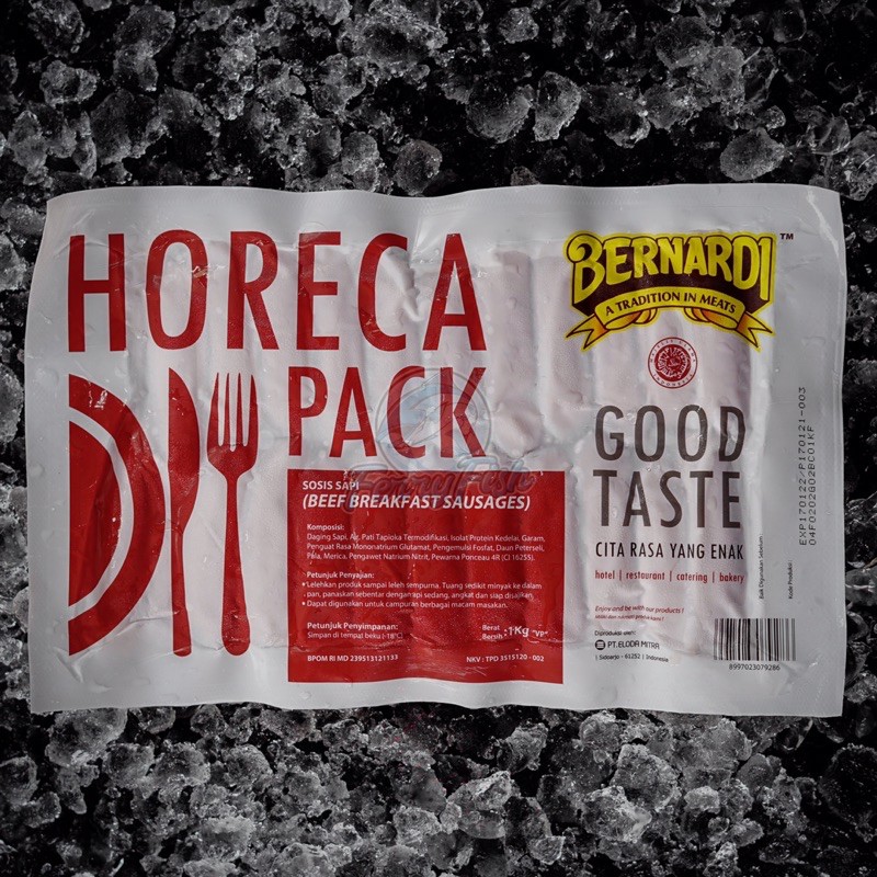 

Bernardi Horeca Sosis Sapi 1 Kg