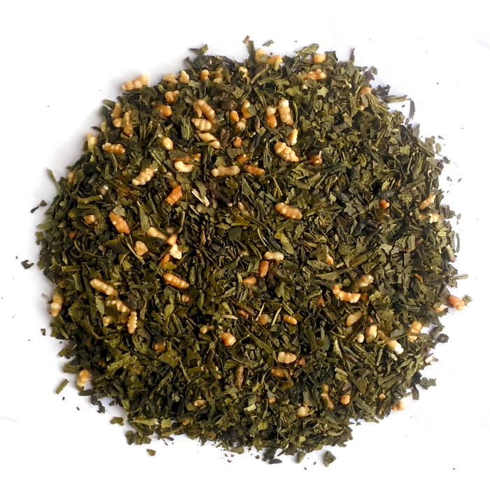 

TEH-DAUN- GENMAICHA | MINI TIN | HAVELTEA | TEH HIJAU BERAS JEPANG - LOOSE LEAF 15G -DAUN-TEH.