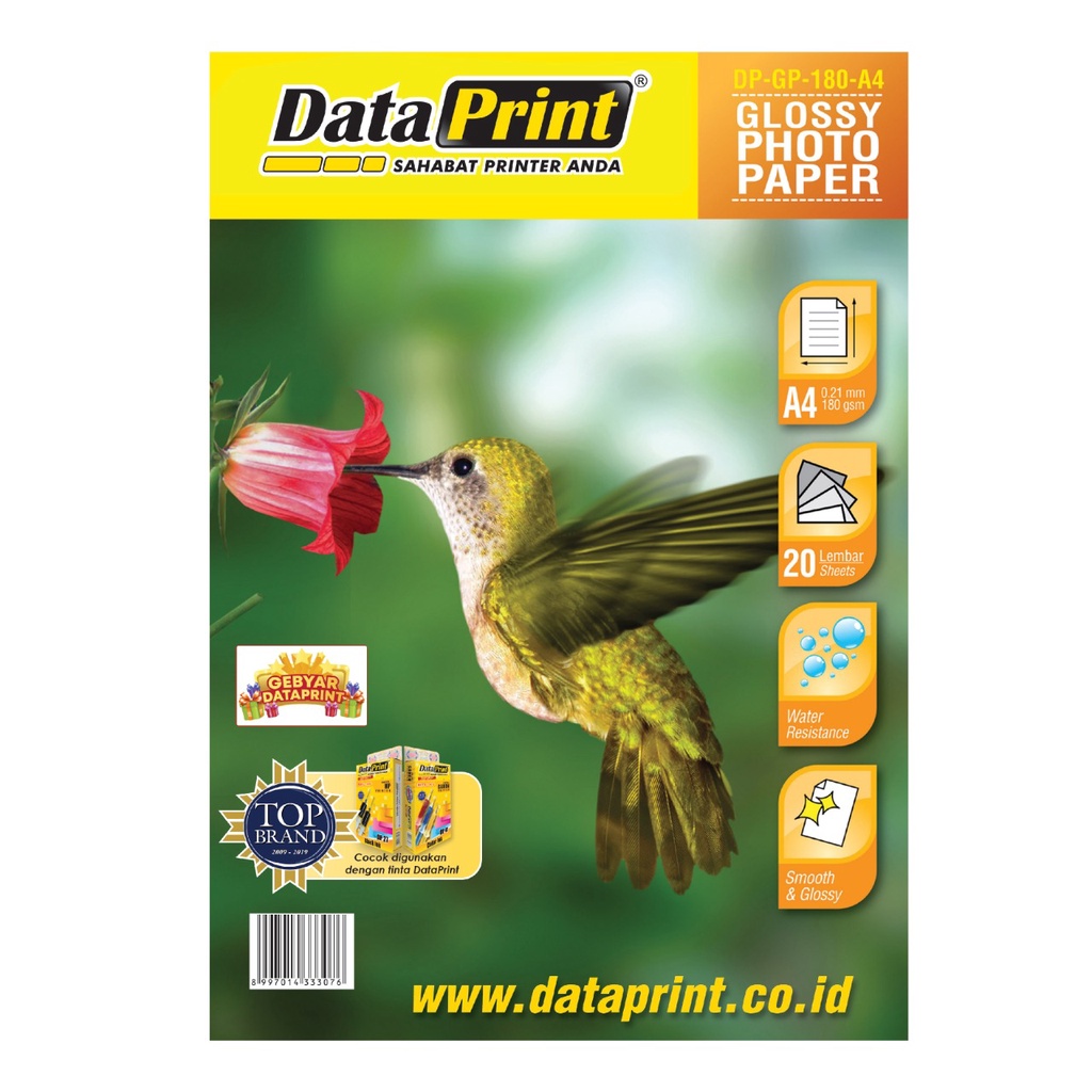 

DataPrint Glossy Photo Paper 180 gr A4