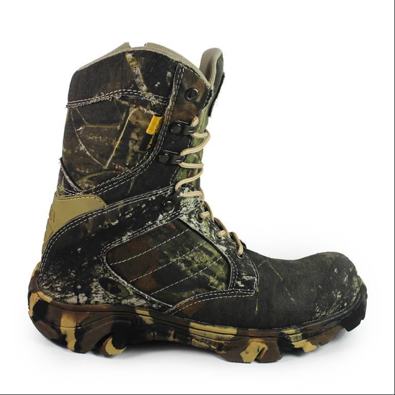 [ COD ] sepatu camo ninja safety sepatu ninja resleting samping safety ujung besi sepatu black force