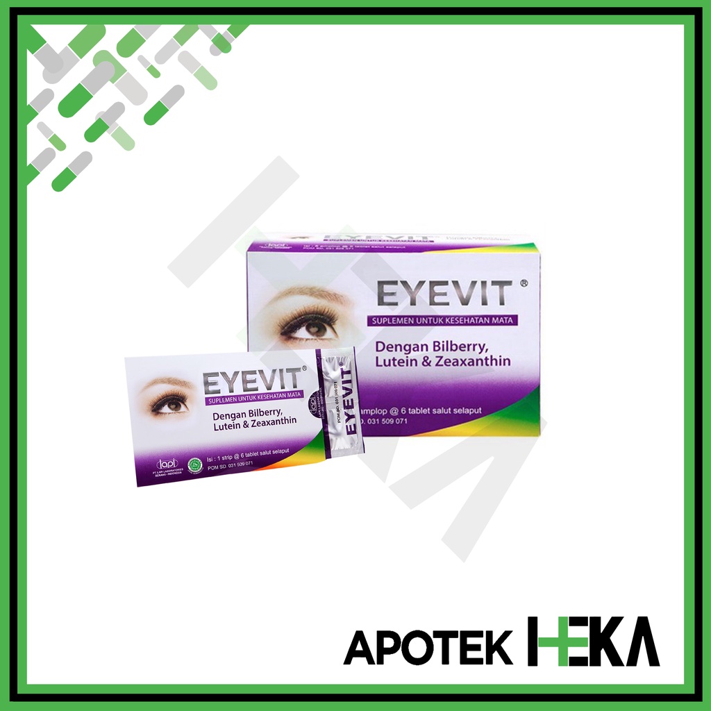 Eyevit Tablet Vitamin Mata Box isi 5x6 Tablet (SEMARANG)