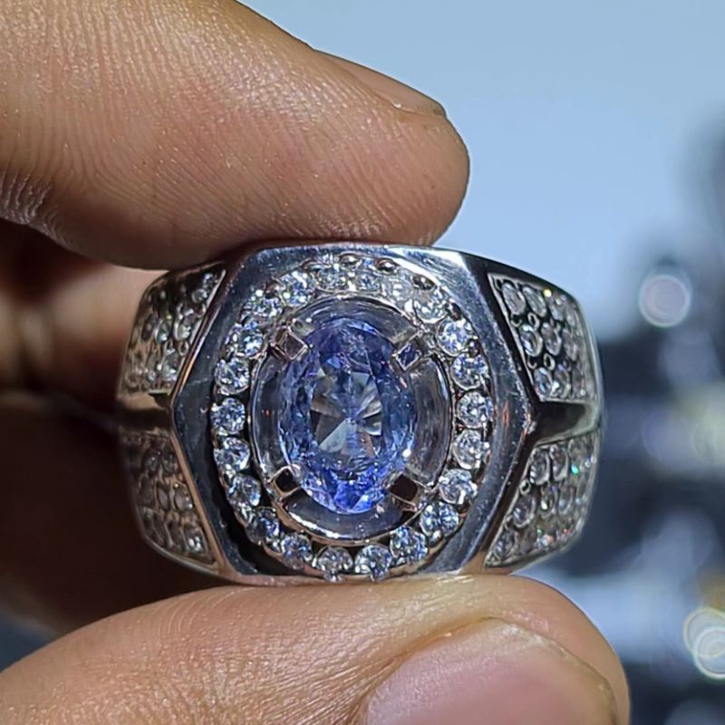 Batu Permata Natural Bi Color Sapphire Srilanka Ceylon