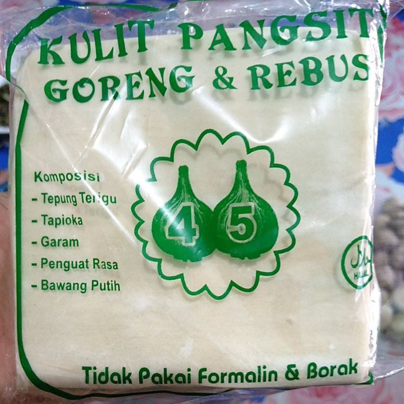 

Kulit Pangsit Rebus / Goreng / bungkus