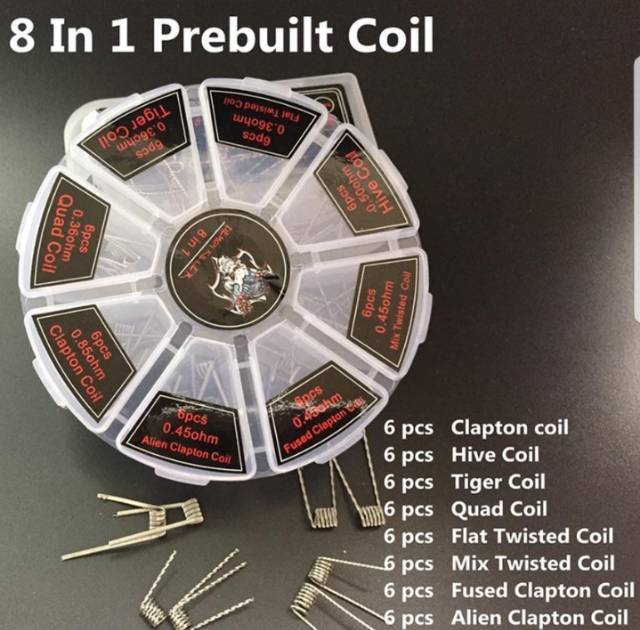 Demon Killer Wire Prebuilt Coils Vape 8 in 1 / demon killer 8in1