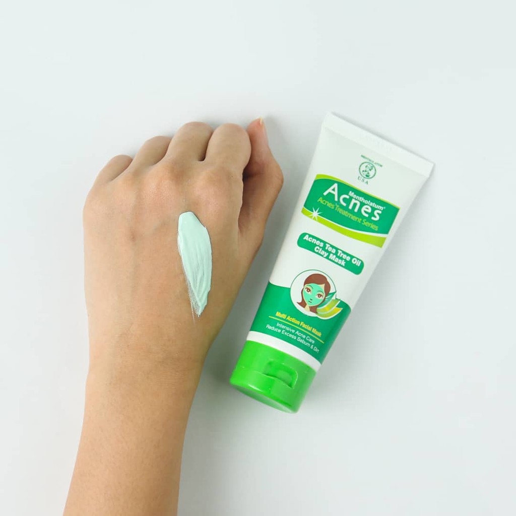 ACNES Tea Tree Oil Clay Mask 50gr - Original BPOM