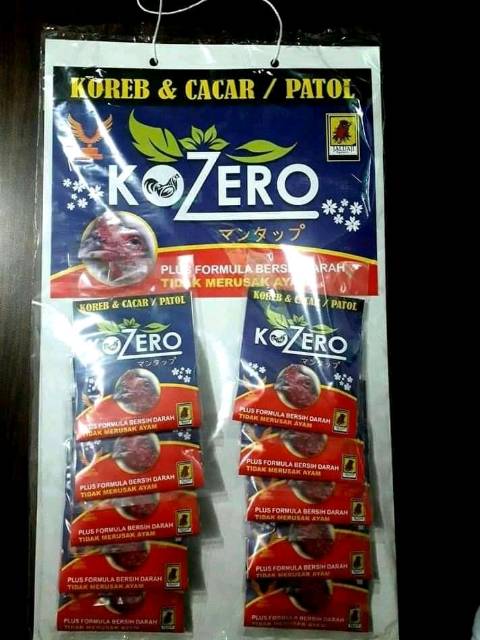 KOZERO OBAT AYAM KOREP &amp; CACAR / PATOL