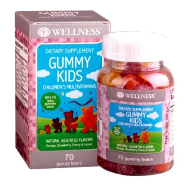 Wellness gummy kids isi 30 dan calcium gummy isi 70