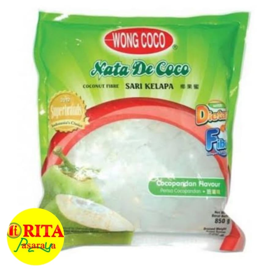 

Wong Coco Nata De Coco 800gr Cocopandan