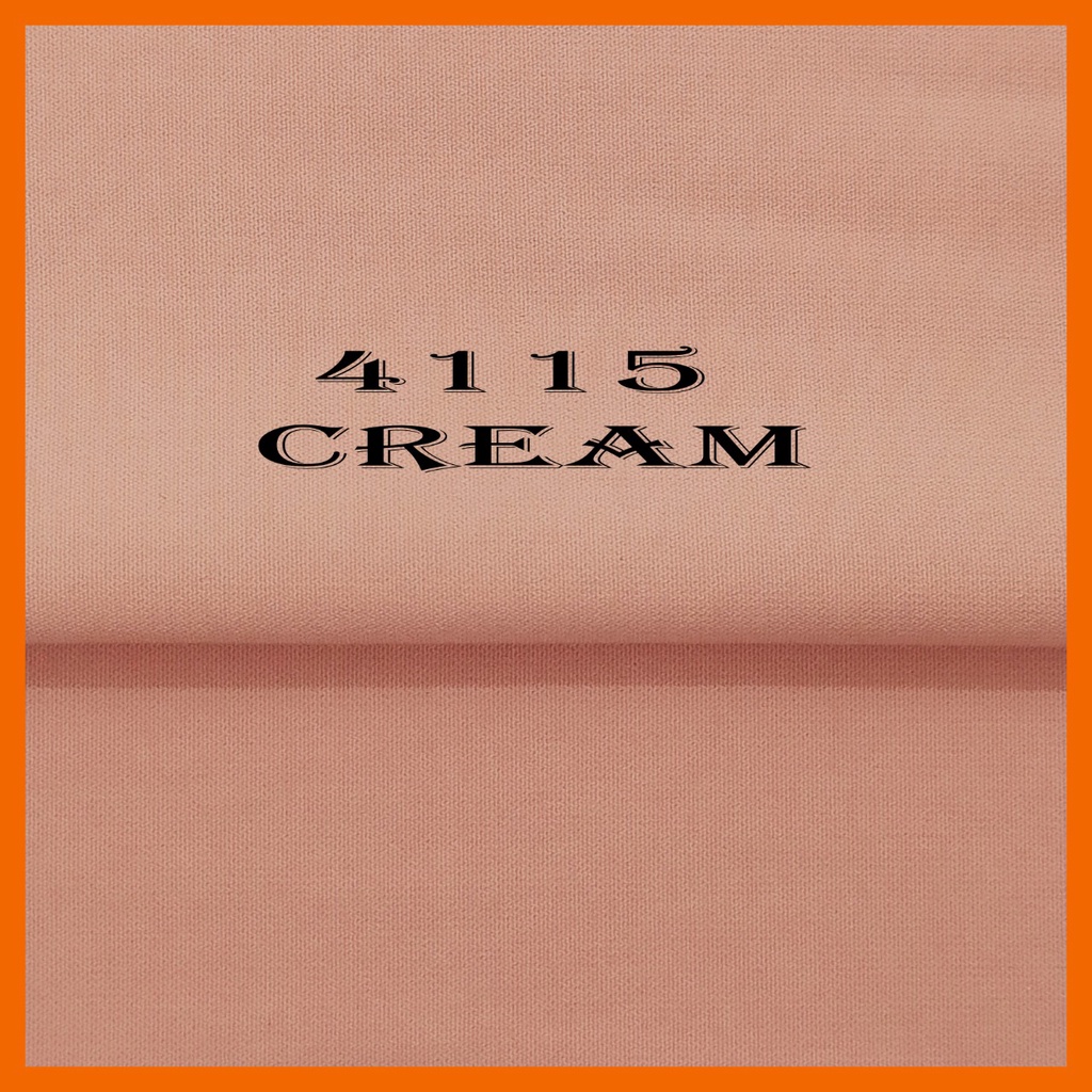 bahan multi kain wolfis wolpis woolpis woolpeach wolvis monalisa premium gamis tunik fashion-4115 cream