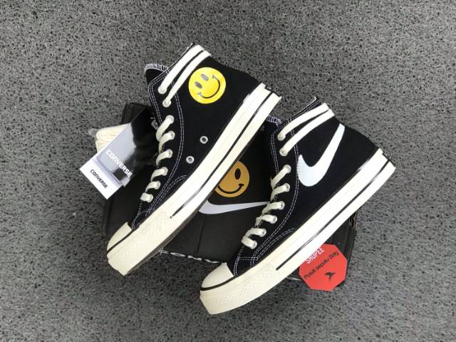 Converse 70s High Smile Nike Black White