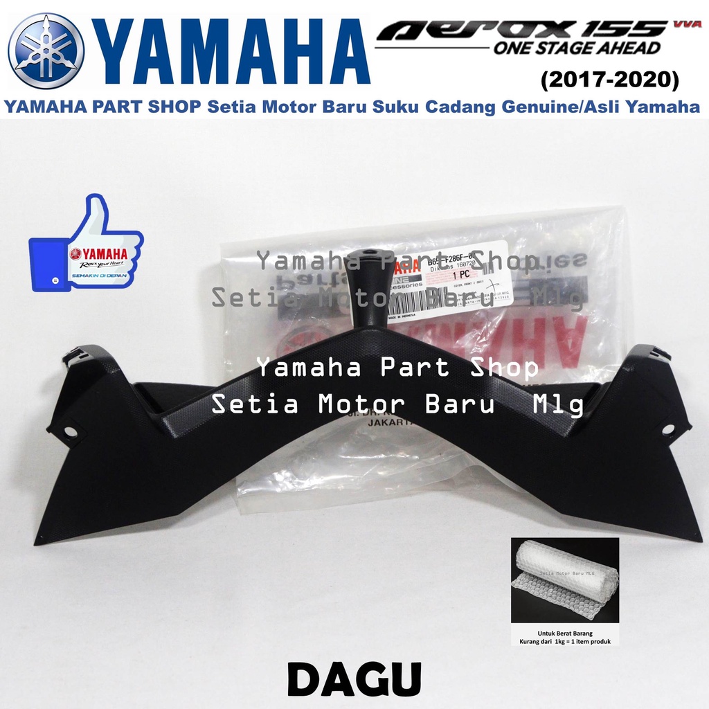 Cover Front Dagu Aerox Vva Old 155cc B65 Asli Yamaha Setia Motor Baru