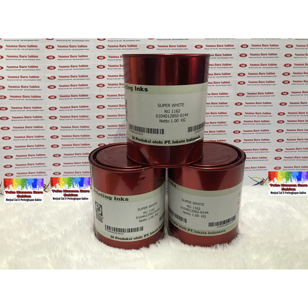 

Royal Guard RG Seri 88XX dan Seri 11XX (Tinta Sablon Kertas/Karton/Mika/PVC/Acrylic/Kulit