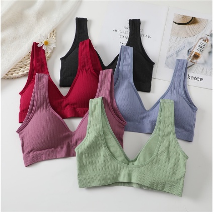 KINDSTORE❤ | Smallpad Bra Wanita dengan Bantalan Push Up