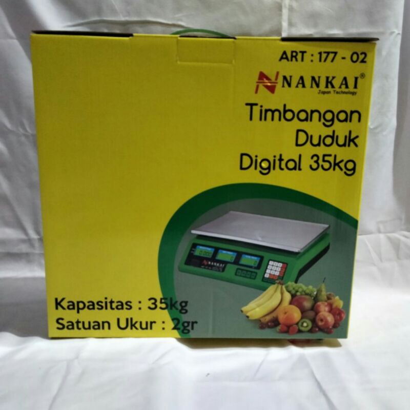 Nankai ART 177 02 35kg timbangan duduk digital 35 kg