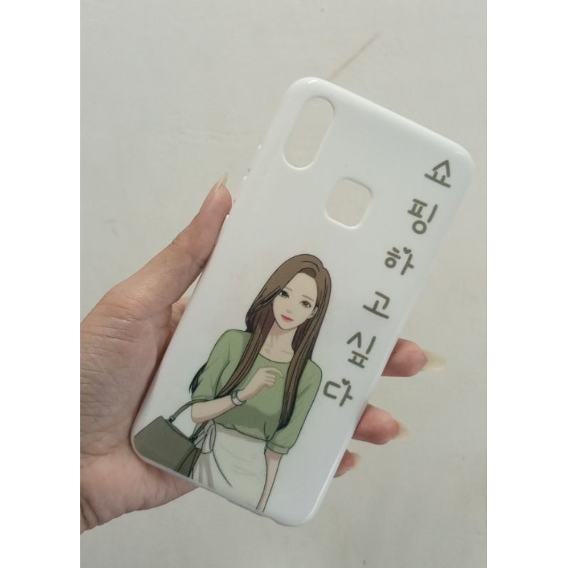 Softcase OPPO F9 A5s A7 A1k A5 A9 (2020) Case Motif Korea Lovers