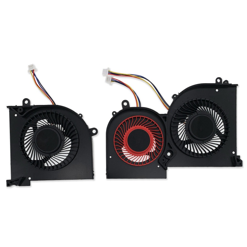 Vivi CPU GPU Fan Laptop Cooling Fan Untuk DC 5V 0.5A Radiator 4pin Untuk MSI GS65 GS65VR