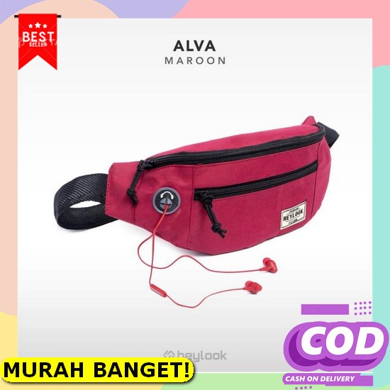 Tas Waistbag Terbaru Erigo Original Tas Selempang Rei Tas Metal Distro Tas Berkwalitas Waistbag Kere