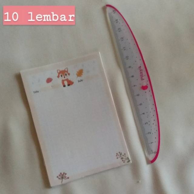 

MEMO PAD PRINT LUCU TEMA WOLF UKURAN LEBIH BESAR BY "Nayyjaournal.