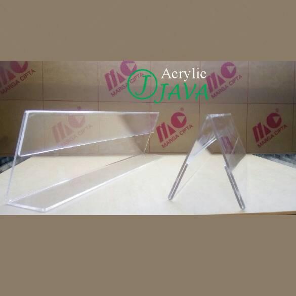 

{G-EDI> {☀> DESK NAME/ACRYLIC NAME PLATE/PAPAN NAMA AKRILIK MEJA (7X20) 1 SISI {★★★★★>