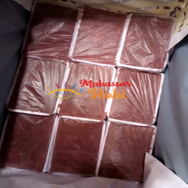 Cacing Beku Tray 1kg 1 kg Isi 10 pc Trey Merah Darah Frozen Bloodworm