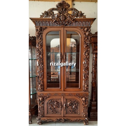 Lemari Hias 2 Pintu Jepara