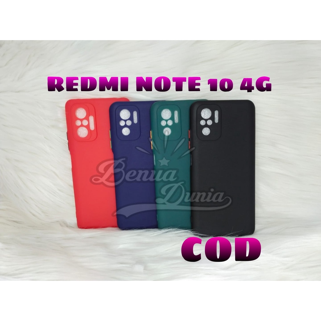 CASE MACARON XIAOMI REDMI NOTE 6 PRO -REDMI NOTE 10 4G -REDMI NOTE 10 PRO 4G // SOFTCASE MACARON PROTECTION KAMERA - BD