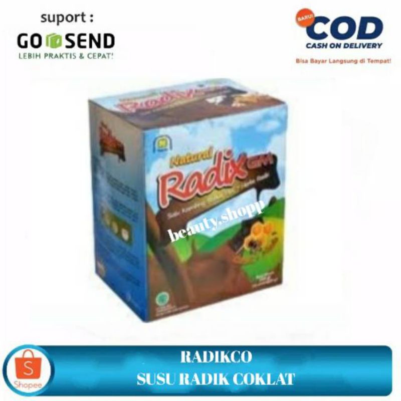 

susu radik Nasa susu kambing etawa rasa coklat dan rasa madu isi 5 sachet