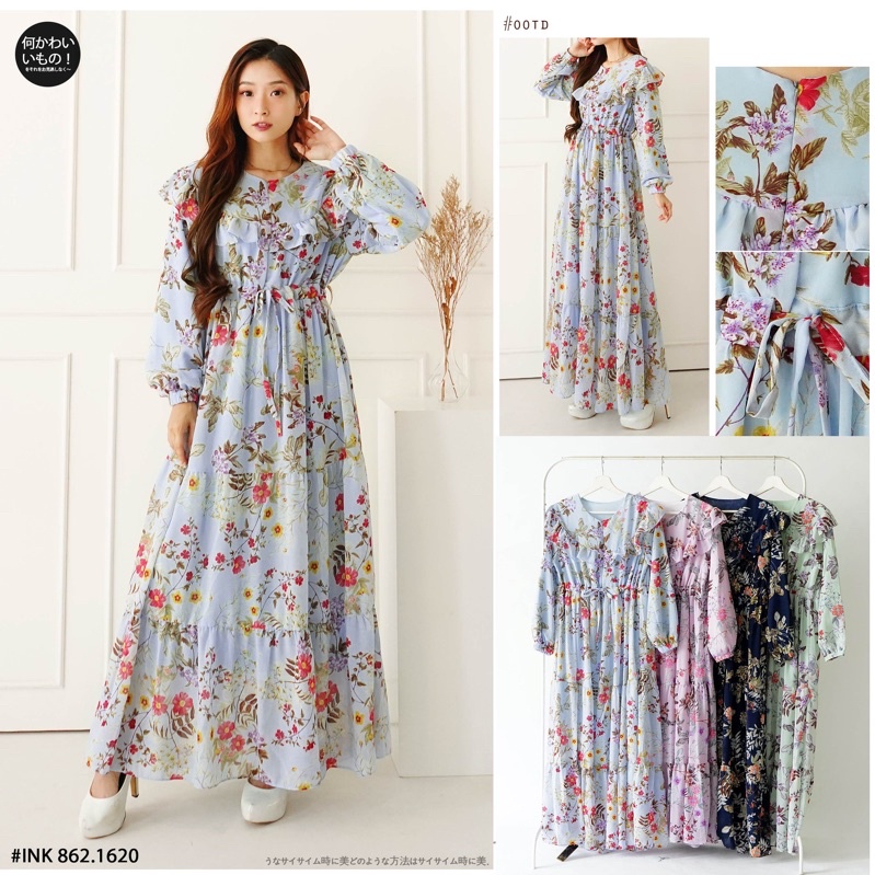 PGMTA - gamis maxi olivia fashion by pgmta shop