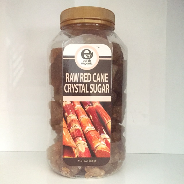 

Earth Living Organic Raw Red Cane Crystal Sugar 800gr