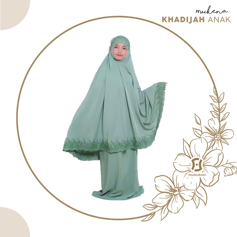 MUKENA KHADIJAH ANAK TANGGUNG FREE TAS