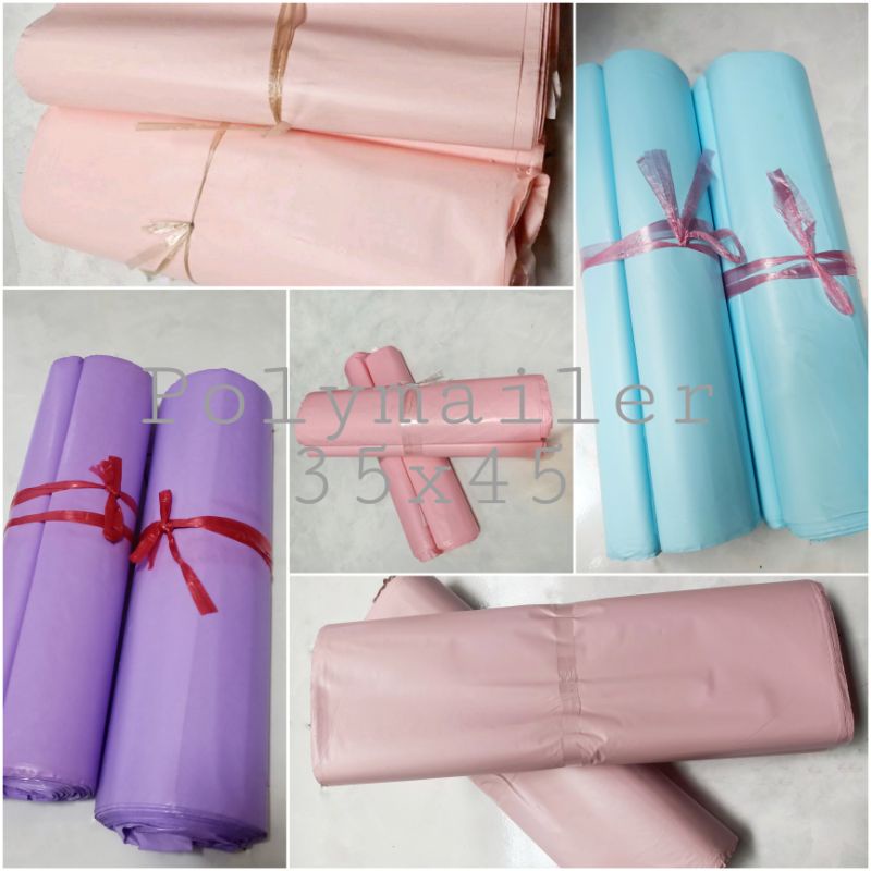 

(100 pcs) Baby Pink Polymailer 35x45