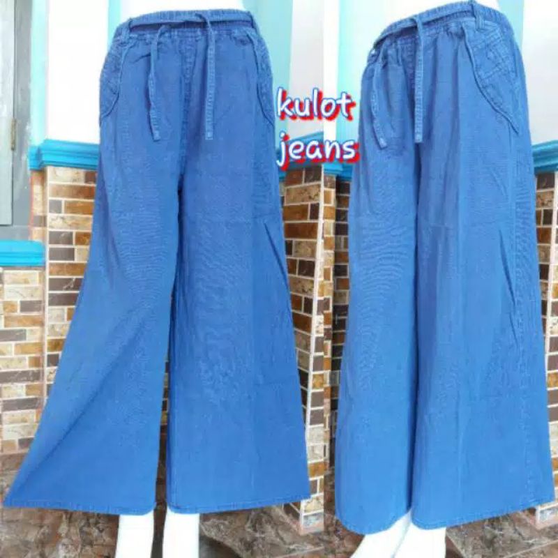 CELANA KULOT WASED WANITA | KULOT JEANS TERBARU murah