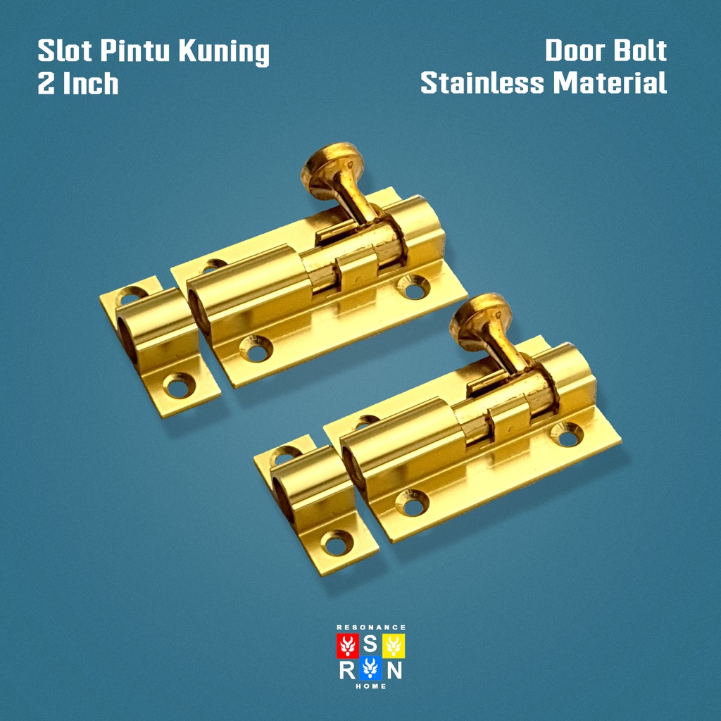 Slot Pintu / Jendela Tebal 2 Inch Kuning Resonance Home