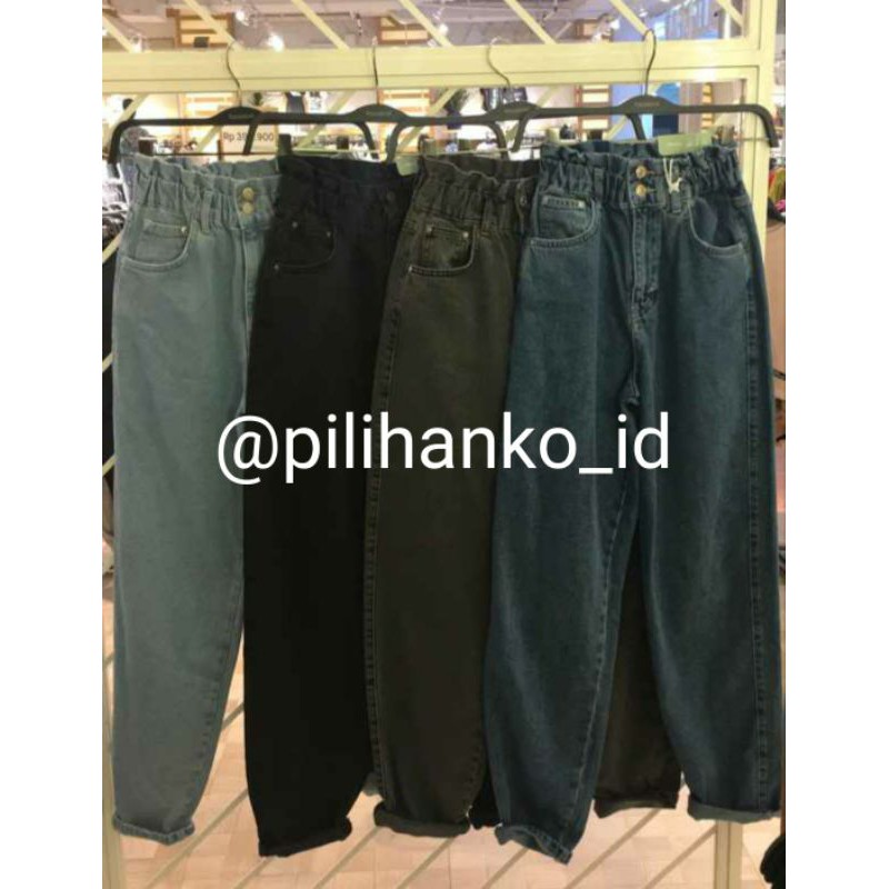 P&B Celana Slouchy Jeans Pull and Bear Original