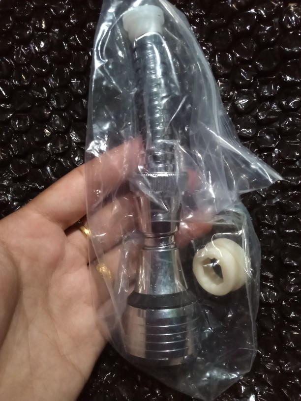 Sambungan Kran Faucet Stainless Panjang