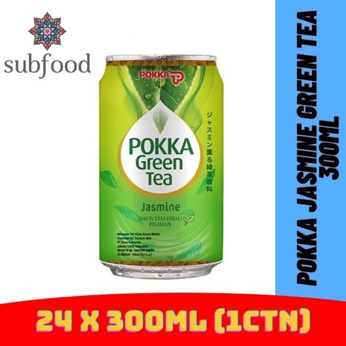 

[[COD]] Pokka Import Jasmine Green Tea 300ml (1Ctn)